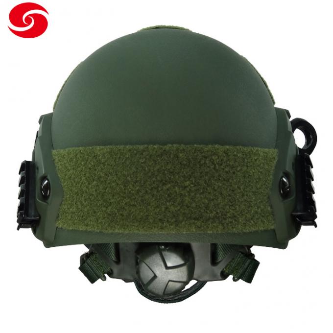 Capacete balístico verde nós capacete à prova de balas militar do exército do capacete de Nij 3A/capacete rápido